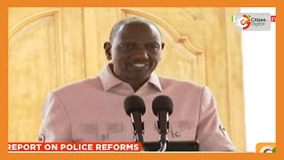 Ruto orders salaries of Police Prisons and NYS officers to be reviewed upwards by 40 in 3 years [upl. by Ettener]