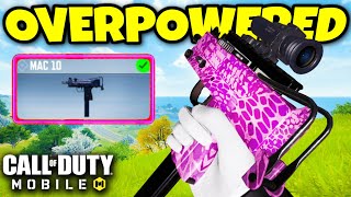 BEST OVERPOWERED MAC 10 BUILD in COD MOBILE for SEASON 3 [upl. by Stesha]