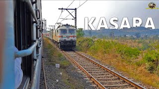 11055 Gorakhpur Godan Express Overtake 12142 Patliputra Express At Kasara Led By WAP 7 [upl. by Eaned]