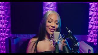 Lyrica Anderson  Crazy To Me Studio Performance [upl. by Purdum]