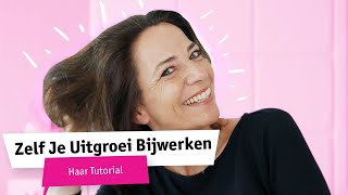 De beste tips om je uitgroei bij te werken  Haar tutorial  Kruidvat [upl. by Tigges]