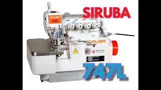 SIRUBA 747L remalladora industrial [upl. by Lindon]