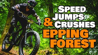 SPEED JUMPS amp CRUSHES EPPING FOREST MTB [upl. by Beare]