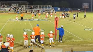 Whiteville Wolfpack PeeWee Football 11524 2nd Half [upl. by Wilona732]