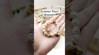 Nihao Wholesale Jewelry Trends  Summer Pearl Bracelet nihaojewelry wholesalefashion [upl. by Atil366]