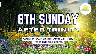 8AM Eighth Sunday After Trinity  Christ Anglican Church Devonshire Bermuda  21 July 2024 [upl. by Leinahtam]