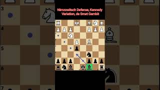 Nimzowitsch Defense Kennedy Variation de Smet Gambit B00 classicgames hiphop artist [upl. by Padgett]