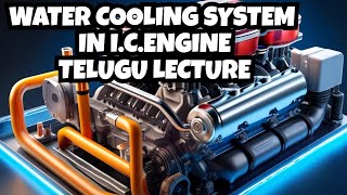 Water Cooling System Working  ICEngines  Types of Water Cooling System  ICEngine Basics [upl. by Zirtaeb946]