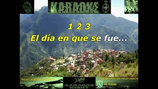 PROMETISTE VOLVER  CORAZON SERRANO KARAOKE COVER [upl. by Delora936]