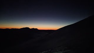 Epic sunrise skitouring in Telemark Gaustatoppen Slettefjell backcountry freeride skiing skiwithme [upl. by Ahsiral]