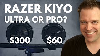 300 vs 60  Razer Kiyo Pro ULTRA vs Razer Kiyo Pro webcam [upl. by Naened]