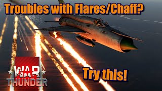 War Thunder  Flare and Chaff guide getting ready for Update quotdirect hitquot [upl. by Atnek]