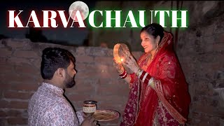 Shadi Ke Baad Ka Pahla Karva Chauth Rubi Hui Emotional 🥹 [upl. by Rabi]