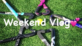 Weekend Vlog💕 Hockey Goalkeeper Unboxing Rainy days [upl. by Berky]