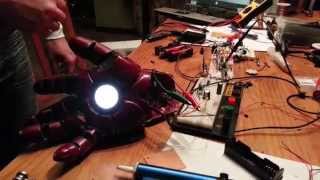 New Iron Man Repulsor Demo [upl. by Malena]