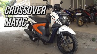 Yamaha Xmax 125 tech max 2021 test ride [upl. by Rehprotsirhc47]