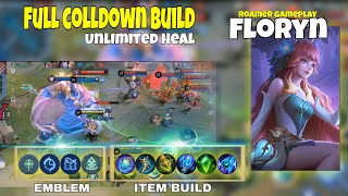 Floryn Best Build and Emblem 2024  Full Colldown Build  Floryn Gameplay  MLBB  Mobile Legends [upl. by Acinelav940]