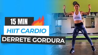 HIIT CARDIO  DERRETEDOR DE GORDURA [upl. by Einaffets362]