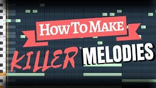 How To Make KILLER Melodies WITHOUT Music Theory [upl. by Eiramrefinnej444]