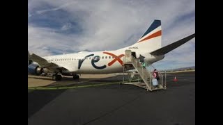 Flight Review REX Regional Express ZL466 ADLMEL  REX Lounge [upl. by Elwood]