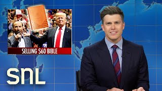 Weekend Update Trump Selling 60 Bibles Francis Scott Key Bridge Collapses  SNL [upl. by Areivax]