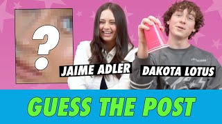 Jaime Adler vs Dakota Lotus  Guess The Post [upl. by Sonni]