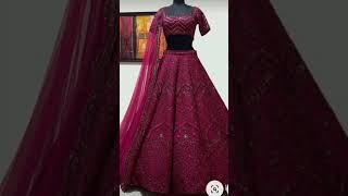 Latest lehenga collection shortvideo [upl. by Spindell]