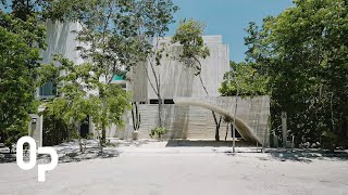 Inside a Livable Sculpture In Tulum  Ep 15 OPEN PLAN  House Tour [upl. by Odnomor157]