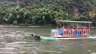 The Yulong River amp Mountains in Yangshuo China [upl. by Yordan]