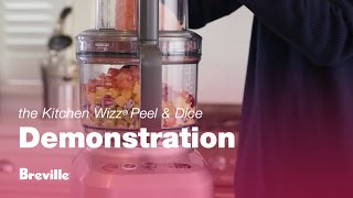 The Kitchen Wizz® Peel amp Dice  Food processor that does the hard work for you  Breville AU [upl. by Nerral]