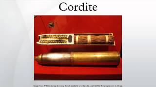 Cordite [upl. by Kylah701]