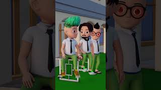 Ajab Gajab School Life🤣🤣 youtubeshorts funny cartoonvideo aivideogenerator ytshorts dubai [upl. by Kramlich]