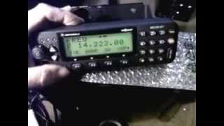 MOTOROLA MOBAT MICOM 2 ET HF TRANSCEIVER 20130528 [upl. by Astto]