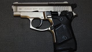 Zoraki 914 Satina 9mm PAK  Review und Schusstest [upl. by Kcirderfla865]