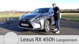 2019 Lexus RX 450h L Fahrbericht  Hat das HybridSUV genug Platz für 7 Personen  Autophorie [upl. by Armmat]