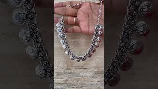 WHATSAPP 919322219437 TO ORDER Silver Fancy Choker Necklace Designs [upl. by Priscilla629]