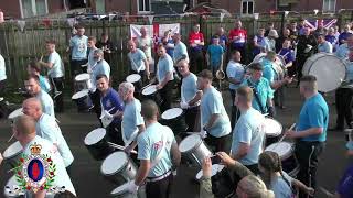 Cloughfern Young Conquerors FB 50th Anniversary Band Running Bear 190823 [upl. by Attenrad]