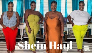 End of the Summer Shopping  PlusSize SHEIN Haul  LooksByBreTV [upl. by Arrahs30]