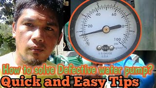 Water Pump Problem solve basic and Essay way Tips [upl. by Mychal]