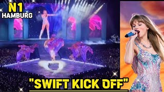 Taylor Swift KICKS OFF at Volksparkstadion in HAMBURG N1 Eras tour [upl. by Ahsimaj75]