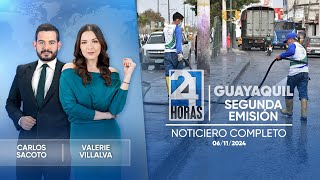 Noticiero de Guayaquil Segunda Emisión 06112024 [upl. by Tsepmet]