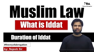 Iddat under Muslim Law  Duration of Iddat [upl. by Saref]