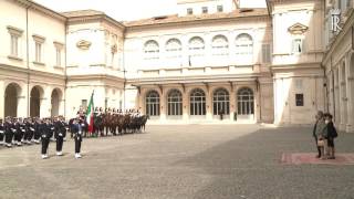 Quirinale Mattarella riceve il Principe Akishino [upl. by Hseyaj]