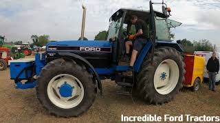 1993 Ford 7840 Powerstar SLE 4WD 66 Litre 6Cyl Diesel Tractor 100 HP DynaTest [upl. by Niklaus]