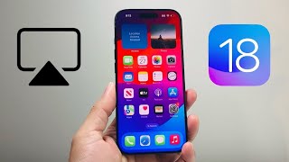 How To AirPlay on iPhone on iOS 18 [upl. by Manvil832]