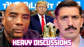 Charlamagne Reacts to Big Back Backlash Fat Joes Trump Sneakers amp King Harris Roasts Druski [upl. by Budding]