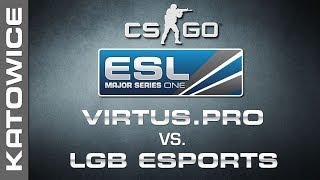 Virtuspro vs LGB eSports  Semifinal Map 3  EMS One Katowice 2014  CSGO [upl. by Anaer]