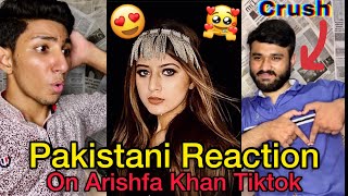 Pakistani React on Arishfa Khan Tiktok Videos  Maadi Reacts [upl. by Quartas544]