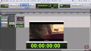 Pro Tools 10 Tutorial  Working with FilmVideo Pt2  Timecode [upl. by Anrym]