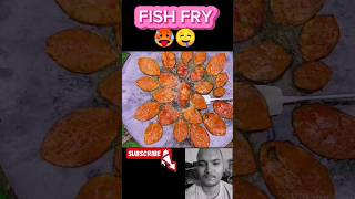 FISHFRY🤤😵‍💫  cooking fish fry  fishfry recipe cooking food shorts Comedybhubon [upl. by Wymore]